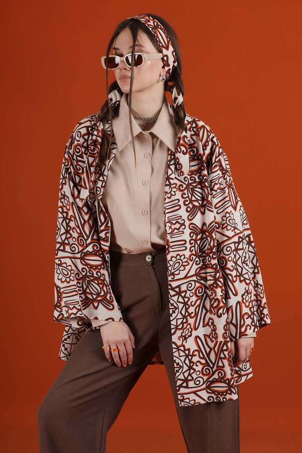 Aden Kimono Takım Turuncu - 2