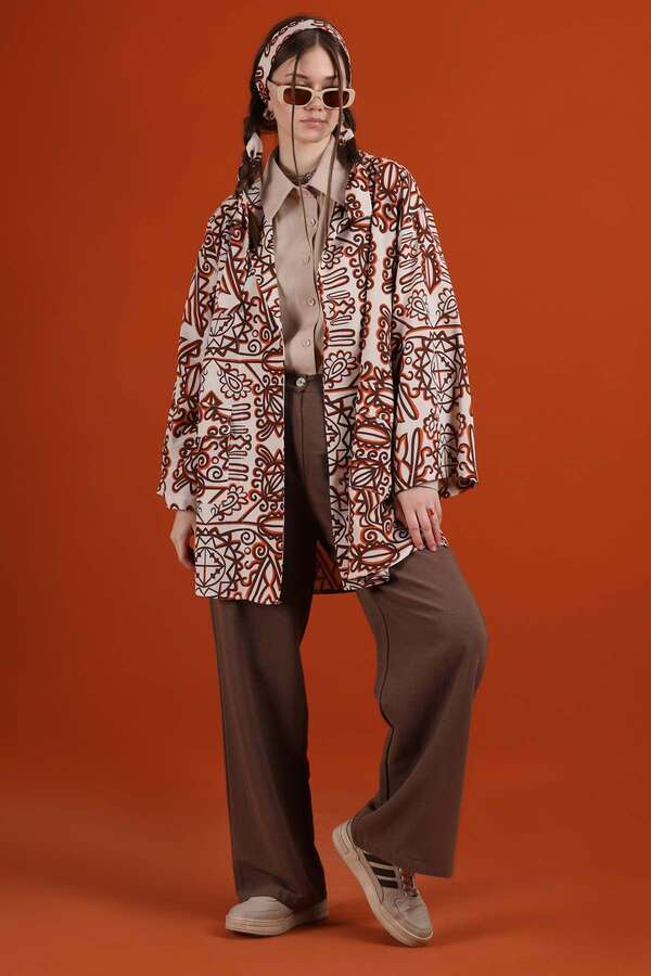 Aden Kimono Takım Turuncu - 3