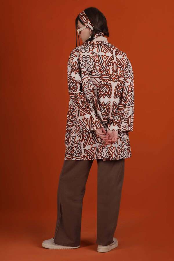 Aden Kimono Takım Turuncu - 4
