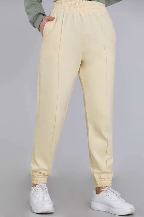 Jogger Eşofman Sarı - 1